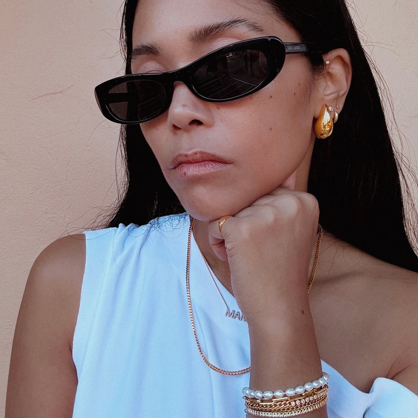 Goccia d’Oro Post Earrings