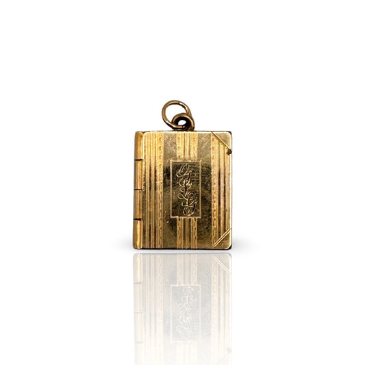 Vintage Photo Album Gold Filled Locket