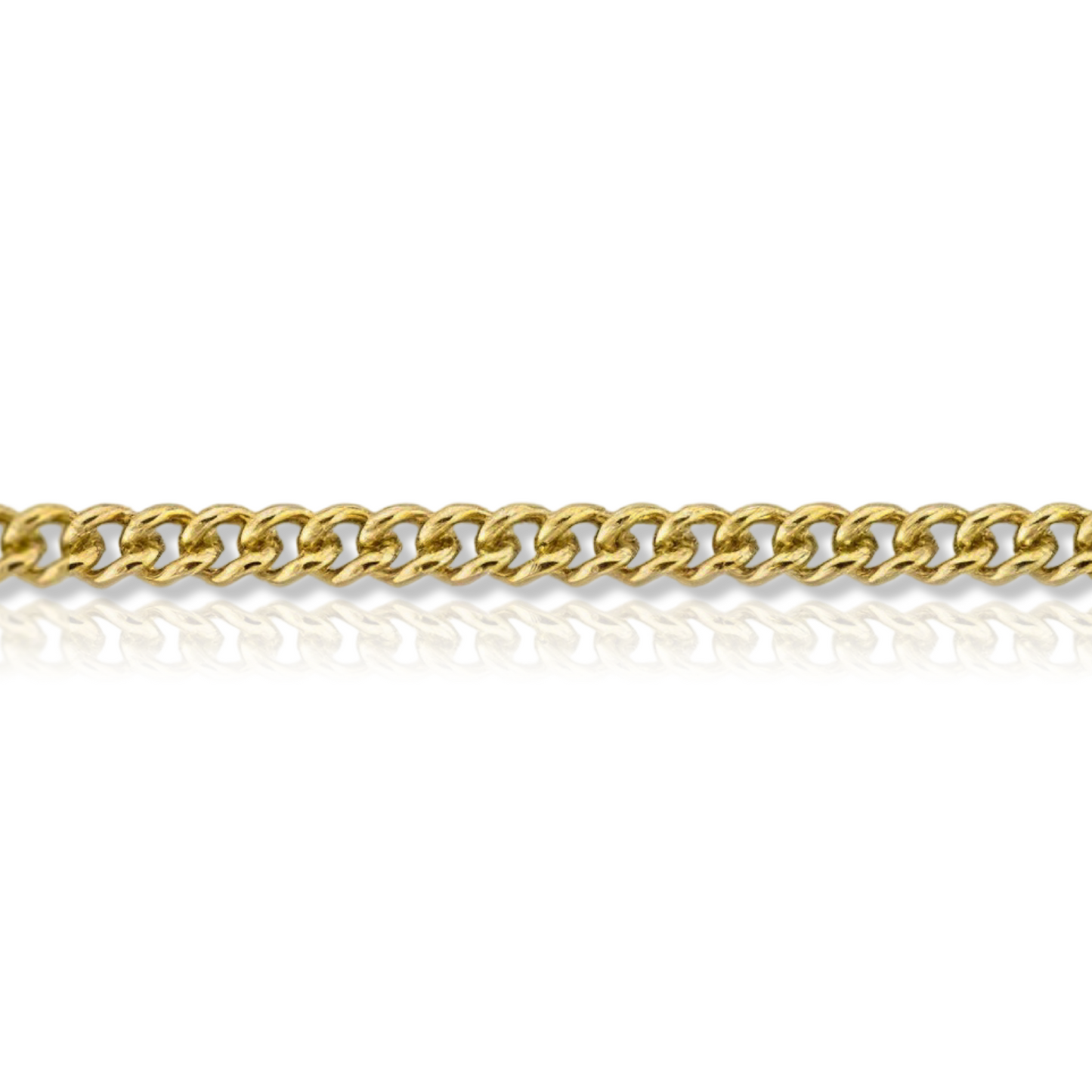 Jack Gold Curb Link Chain Bracelet