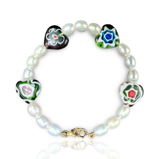 Venezia Pearl Beaded Bracelet