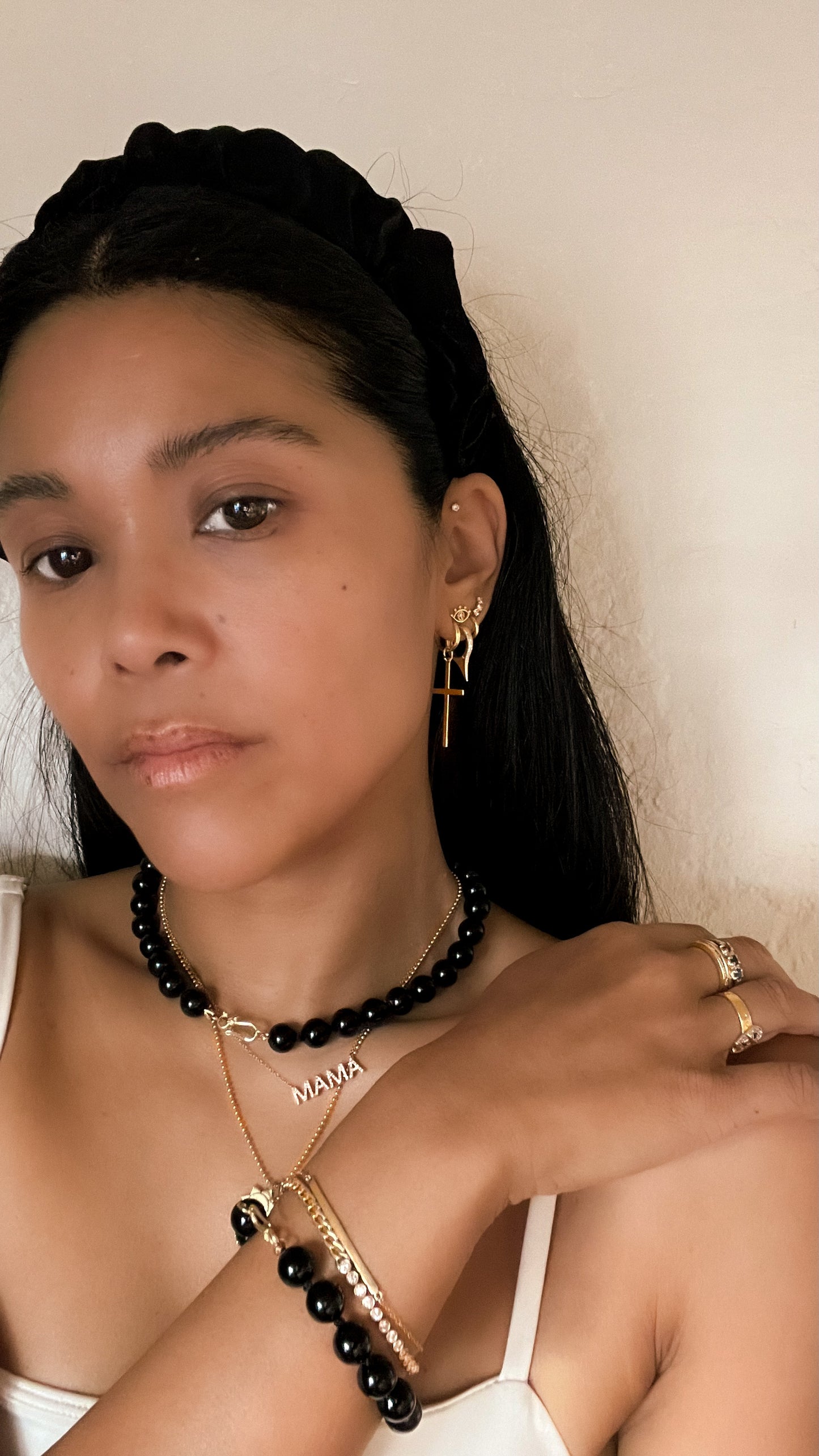 Preacher Teacher Gold Cross Charm