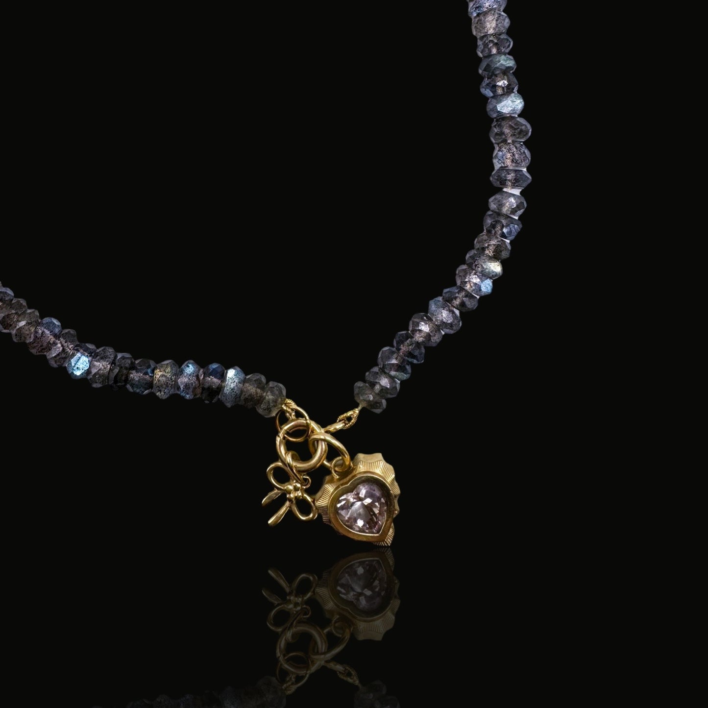 Naomi Gold Bow Charm