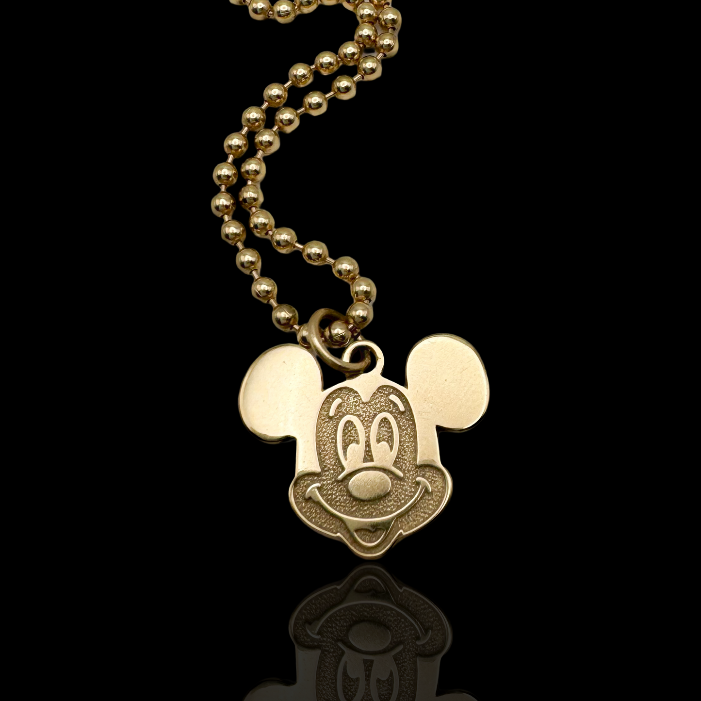 Noah Gold Ball Chain Necklace
