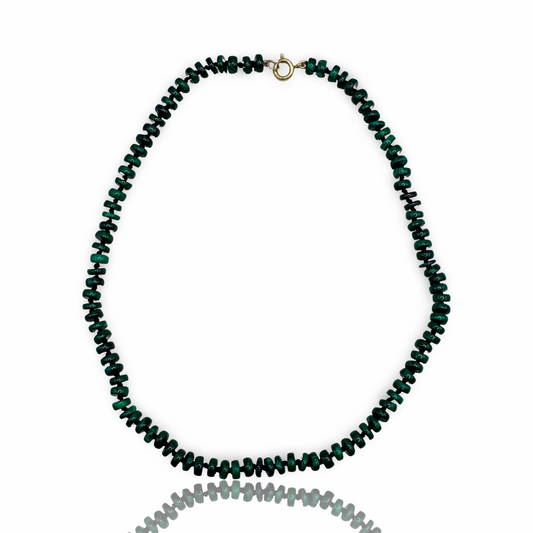 Empatía Beaded Malachite Necklace