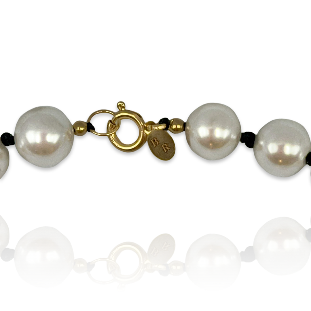 Wilma Beaded Pearl Choker