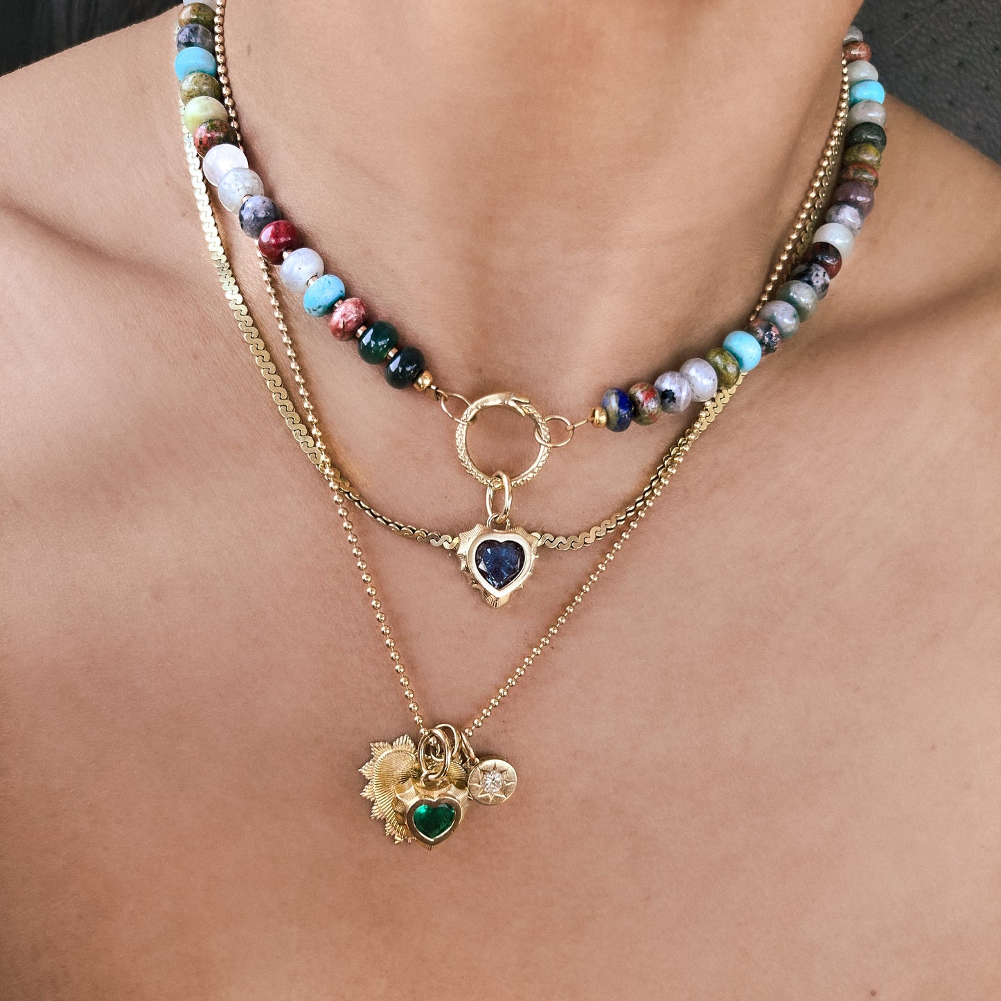 Penelope Gemstone Love Charm