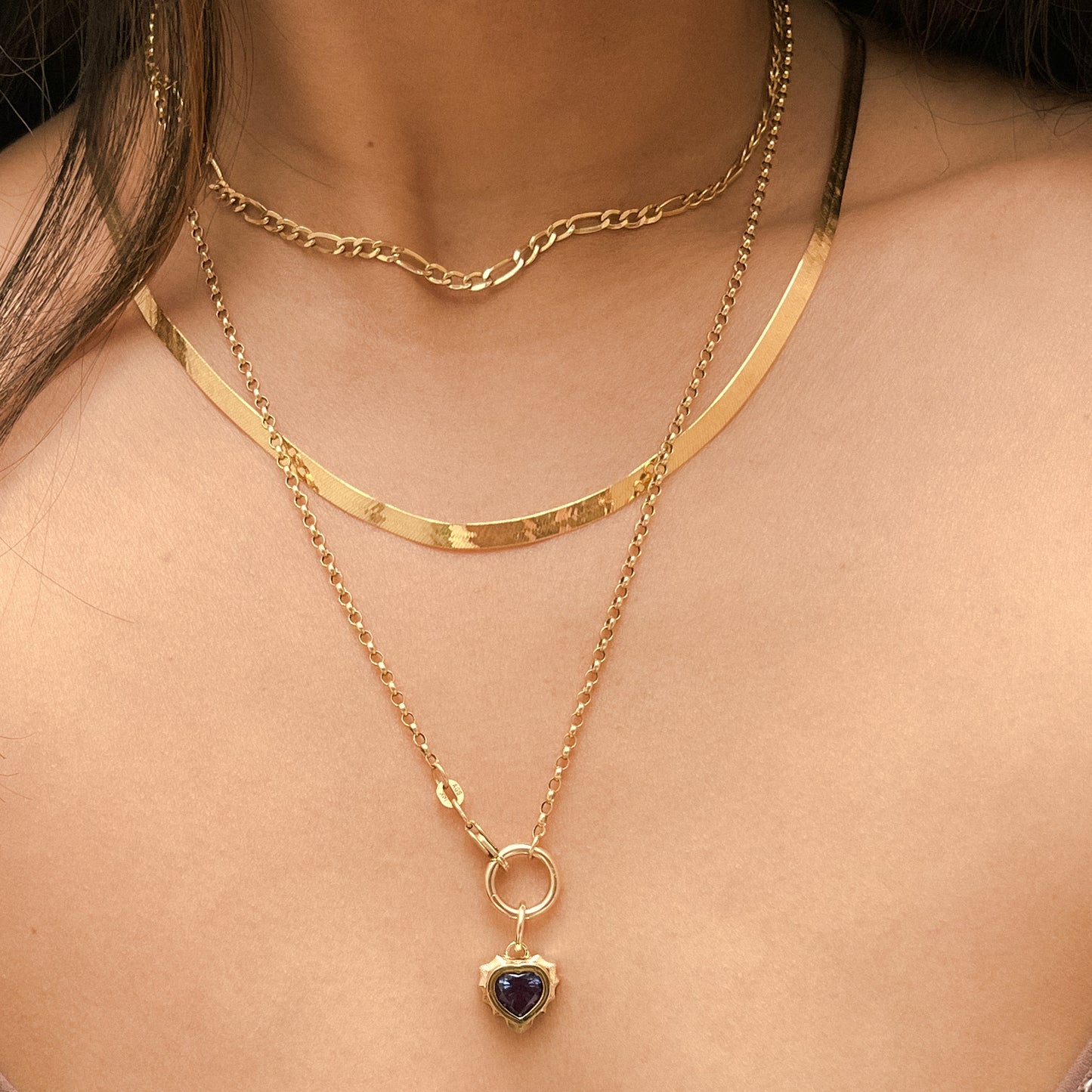 Penelope Gemstone Love Charm