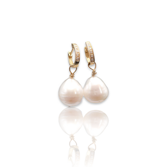 Kaya Baroque Pearl Earring Charms