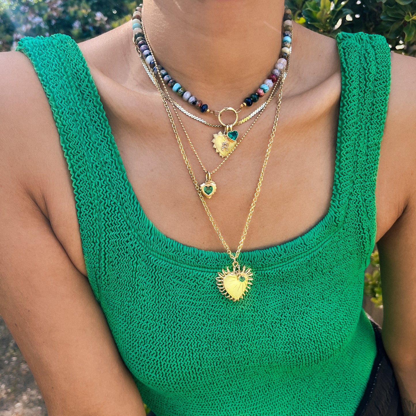 Penelope Gemstone Love Charm