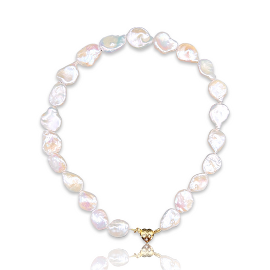 Sirena Beaded Keshi Pearl Choker