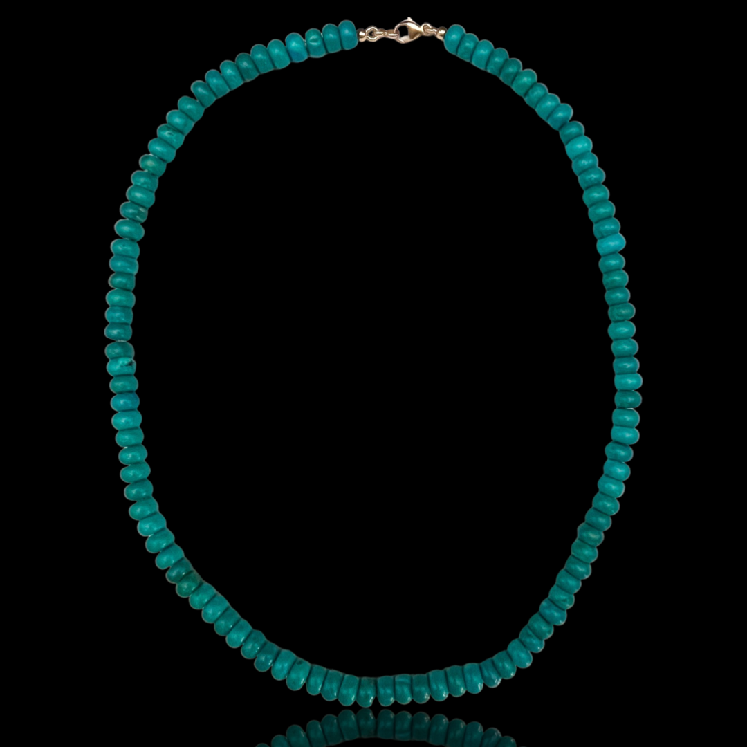Sirene Beaded Turquoise Necklace