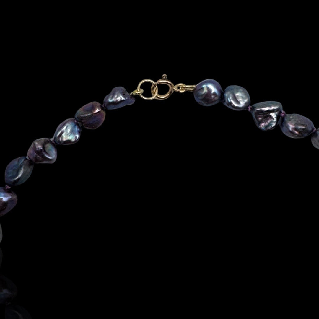Toni Grey Keshi Pearl Beaded Necklace