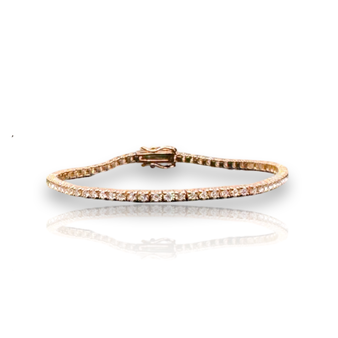 Grand Slam Diamond Tennis Bracelet