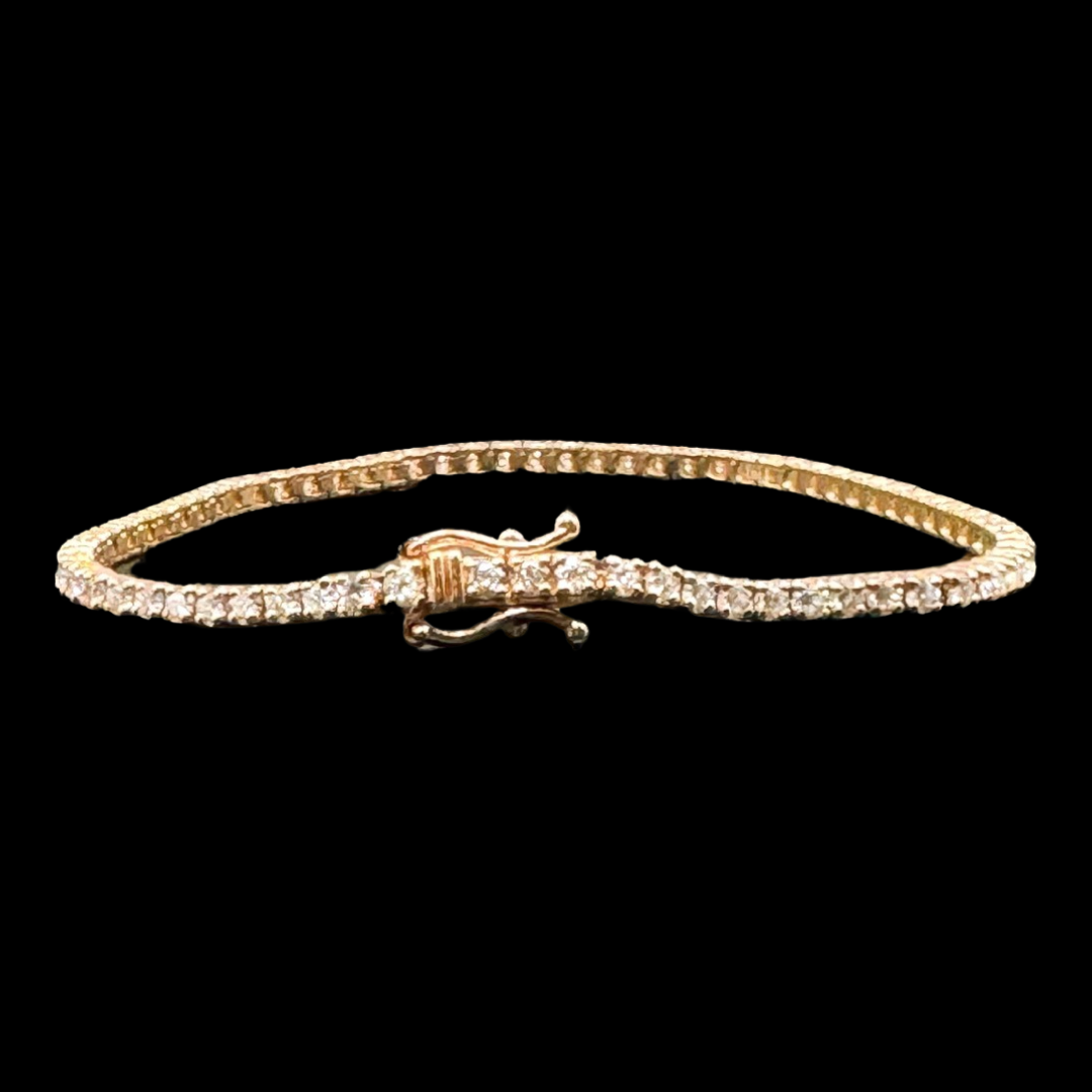 Grand Slam Diamond Tennis Bracelet