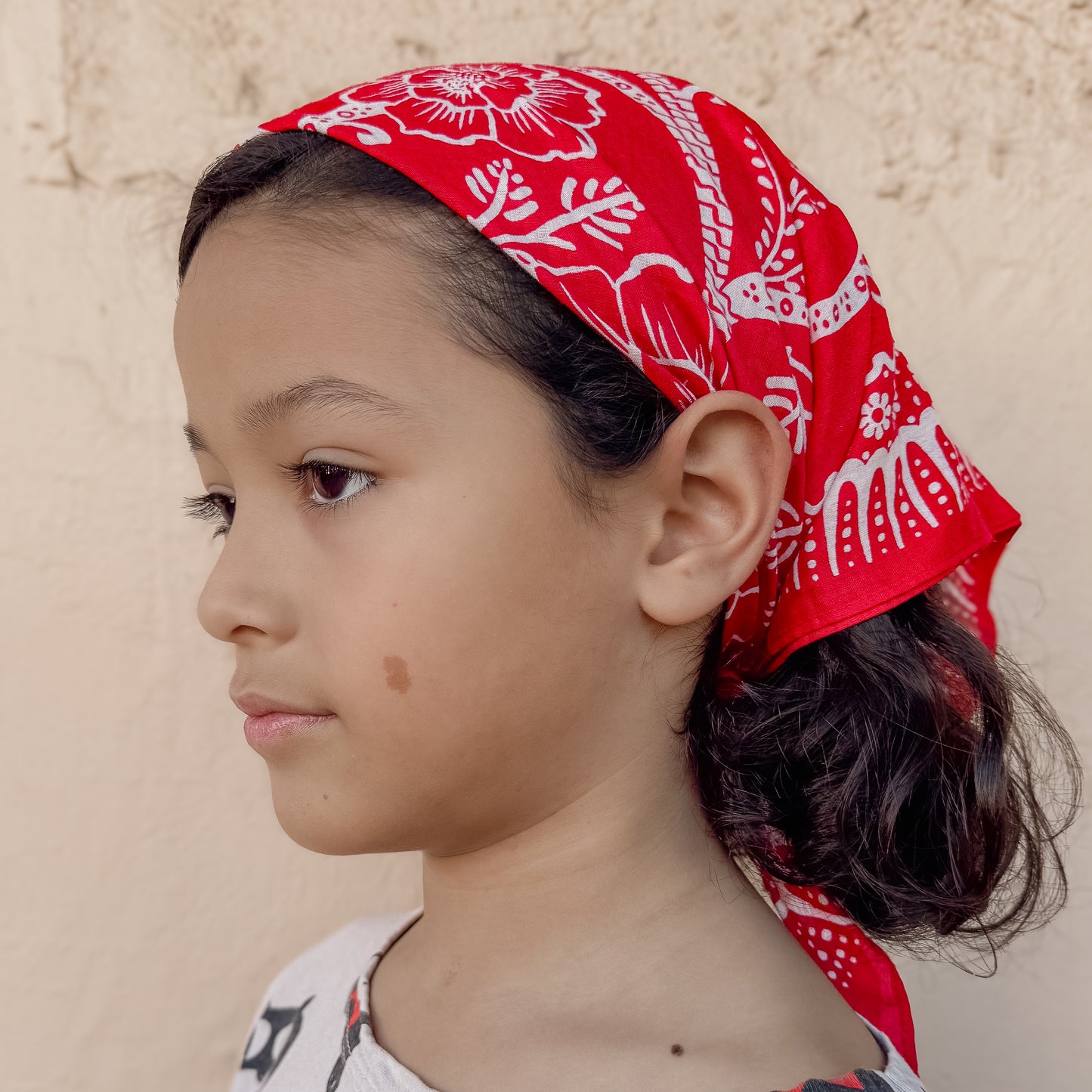 Last Chance Textiles Red Hot Cotton Ramble Bandana