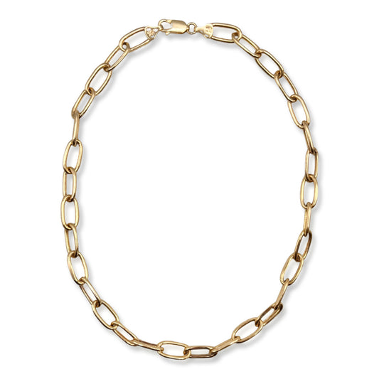 Gwyneth Chunky Oval Link Choker