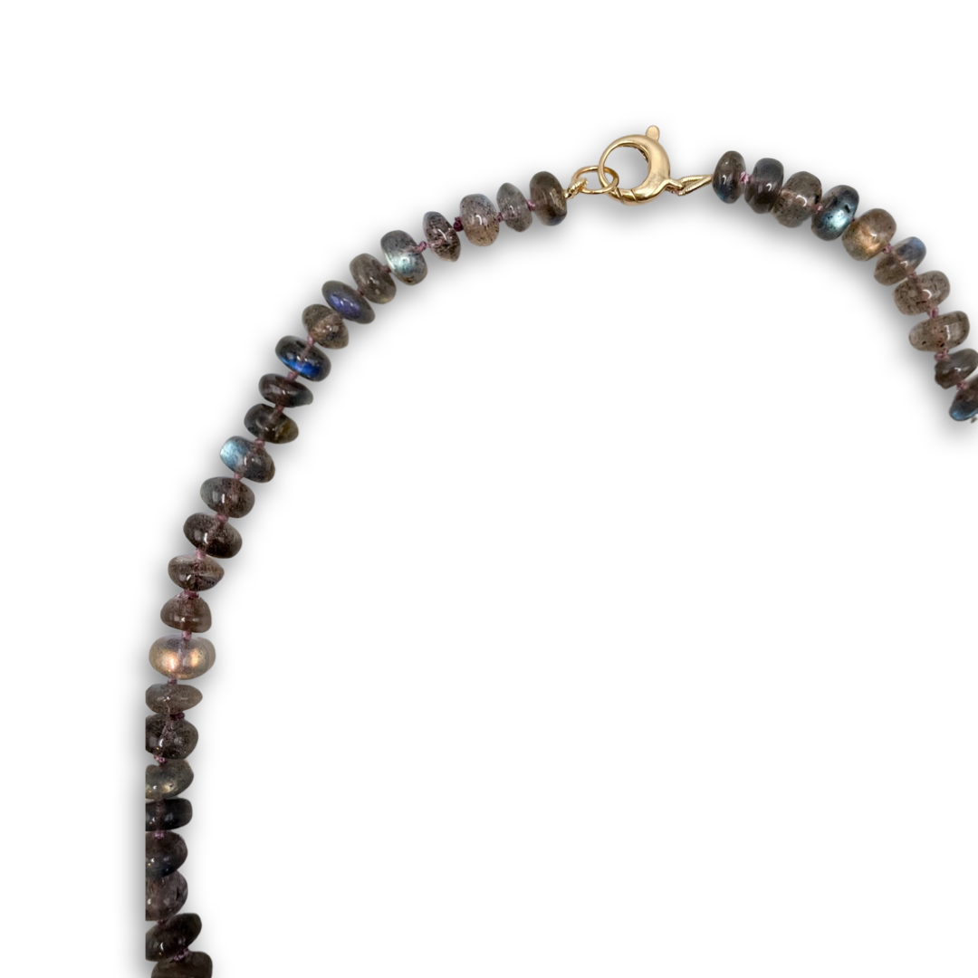 Moules Beaded Labradorite Necklace
