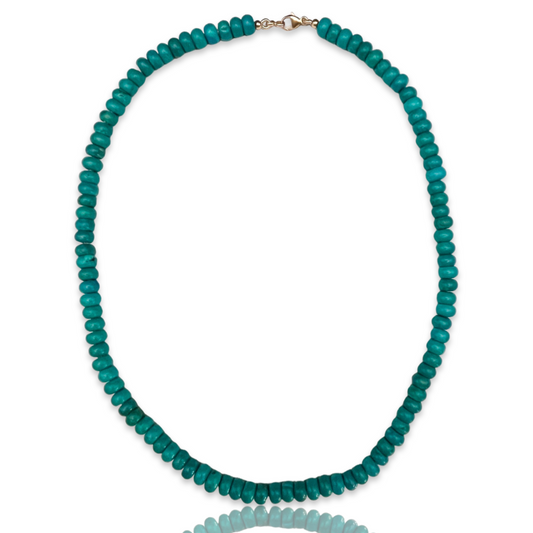 Sirene Beaded Turquoise Necklace